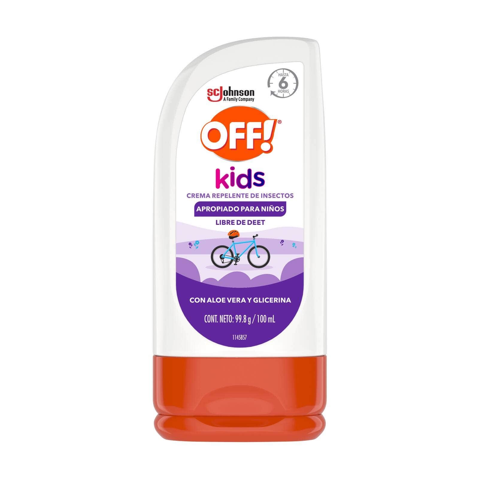 OFF! Kids Repellent Insectos in Cream 100 mL
