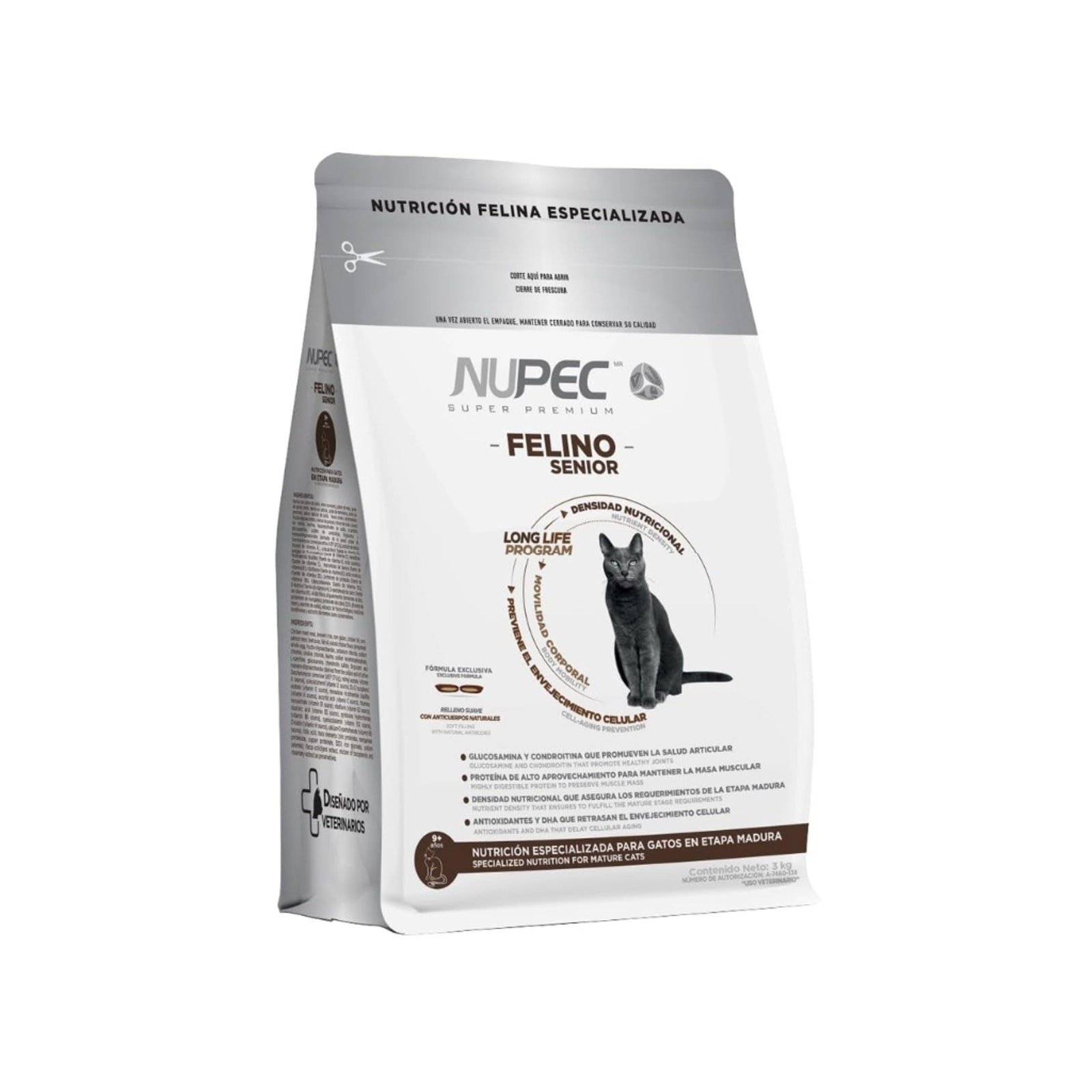 NUPEC Felino Senior Age Avanzada 3 kg