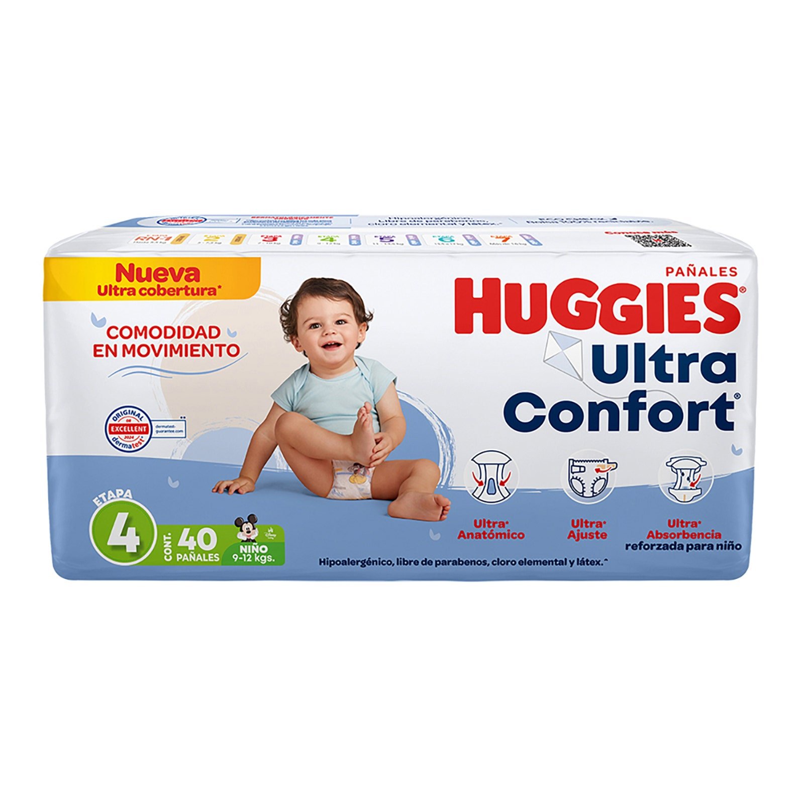 Diaper Huggies Ultraconfort Stage 4 Boy 40 pcs