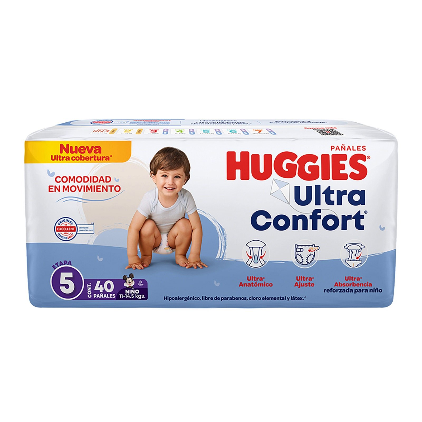 Diaper Huggies Ultraconfort Stage 5 Boy 40 pcs