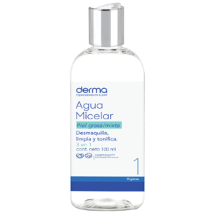 Derma Micellar Water Desmaquilla, Limpia & Tonifica 100 ml