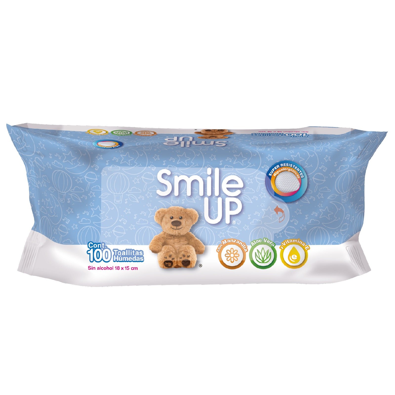 Wet Wipes Smile Up 100 Pieces