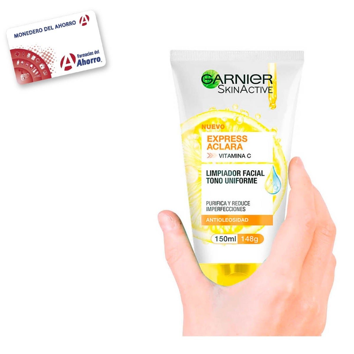 Gel Facial Garnier Skinactive Express 150 ml