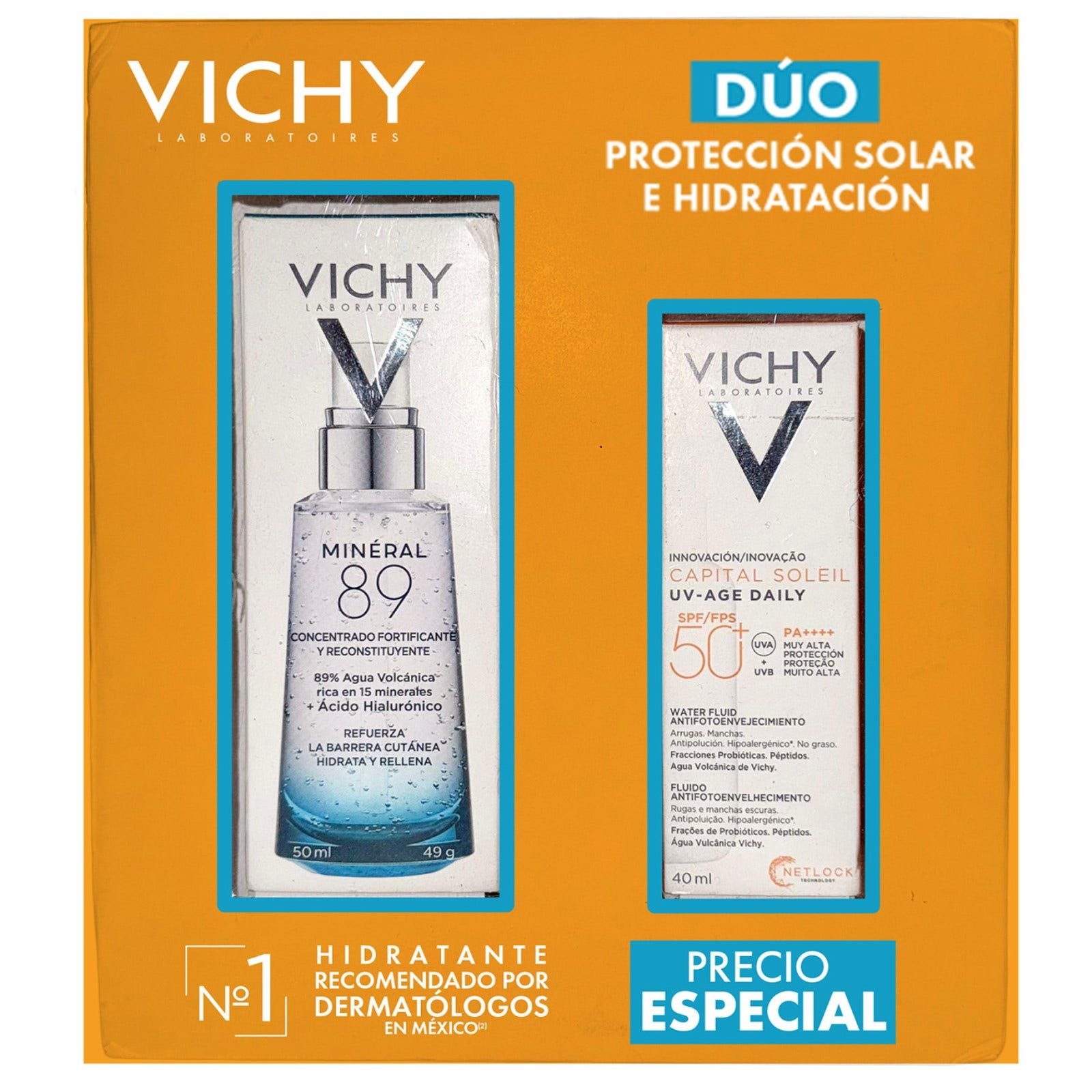 Vichy Kit Mineral 89 + Capital Soleil