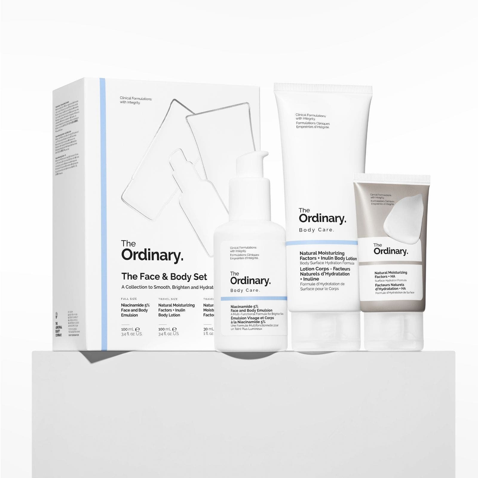 The Ordinary Set Facial & Body Skincare Rutina Completa