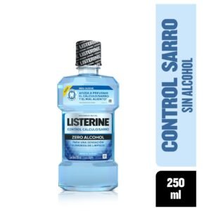 Mouthwash Listerine Control Cálculo/Tartar Zero Alcohol 250 ML