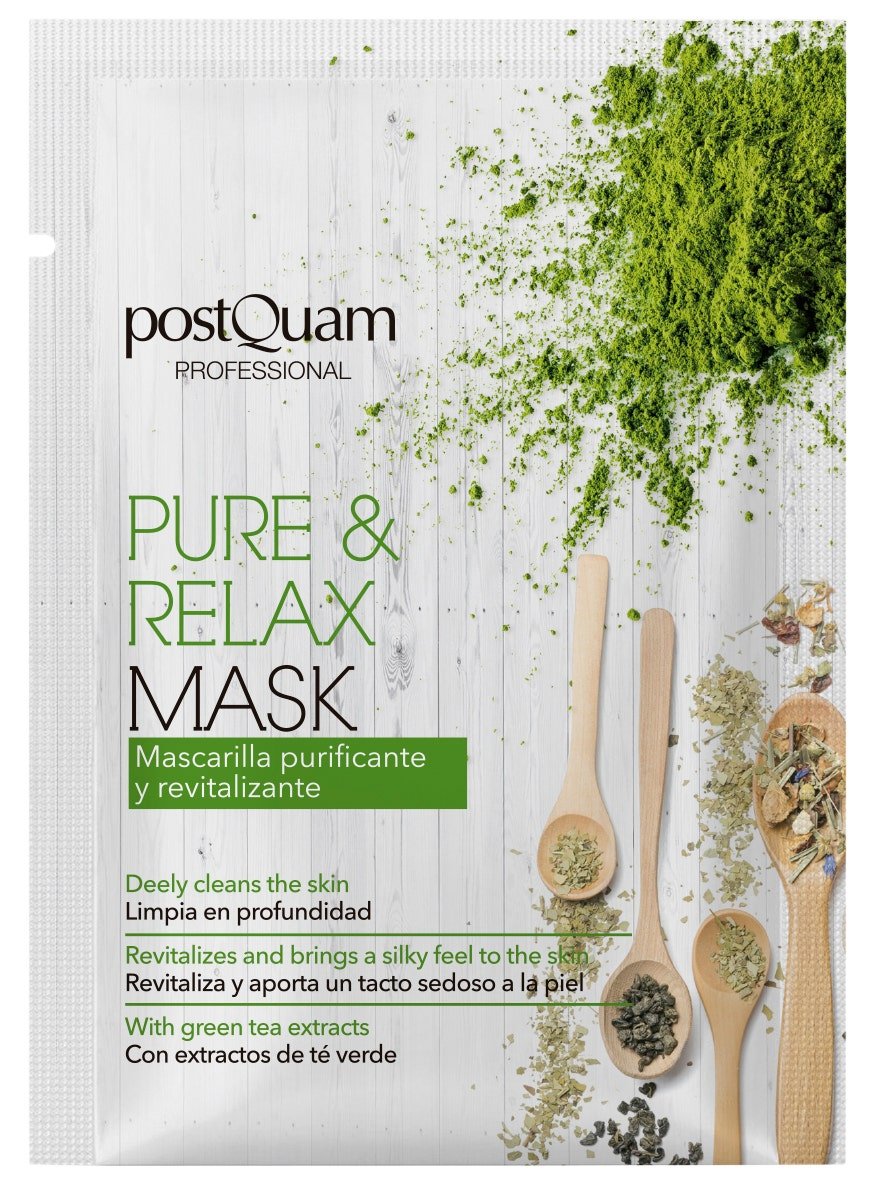 Mask Velo Purificante Relaxing Green Tea 10 ml Postquam