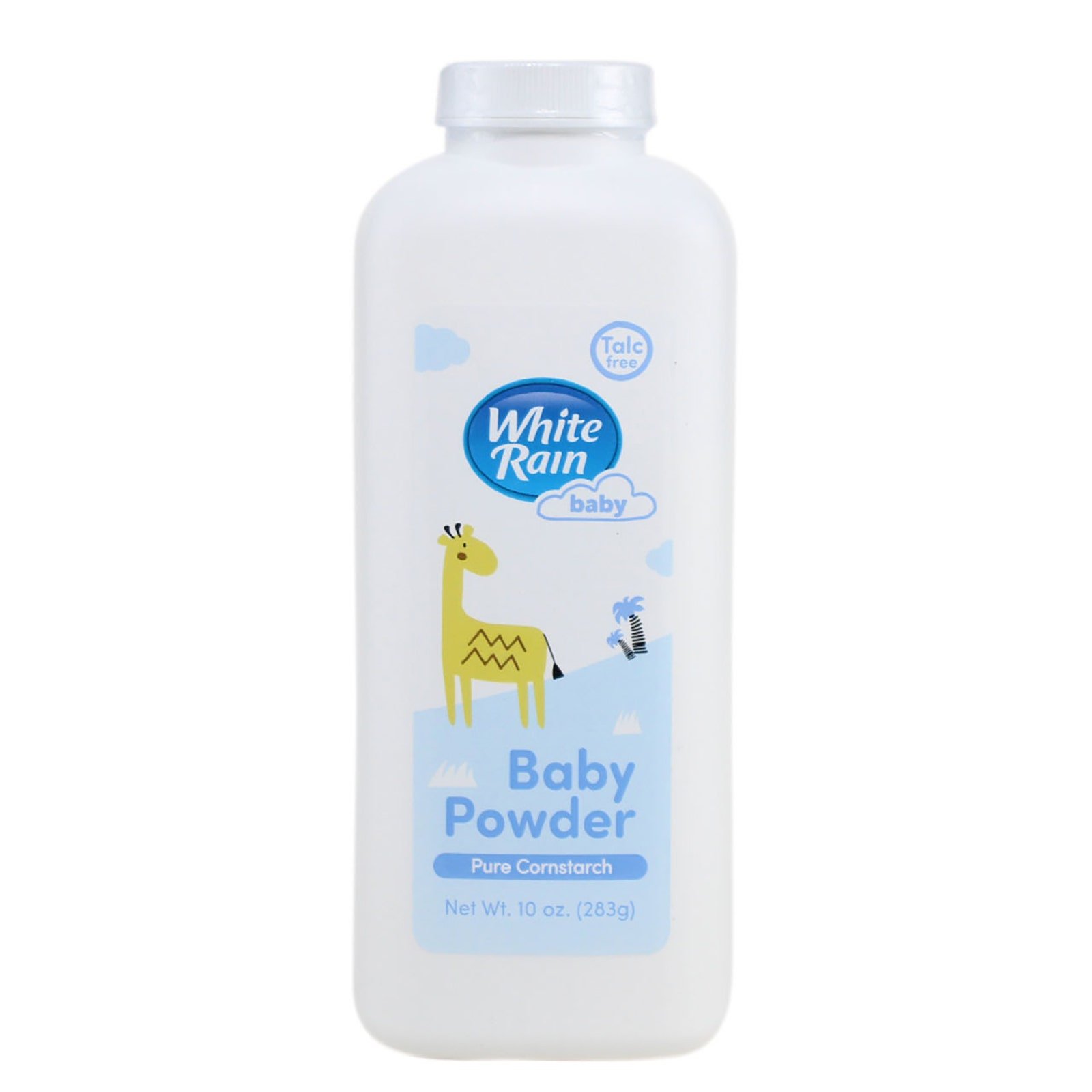 Talco Body White Rain for Baby Extra Absorbente & Soft for Skin 283 g