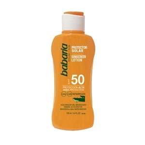 Babaria Milk Sunscreen Aloe F-50 100 ml