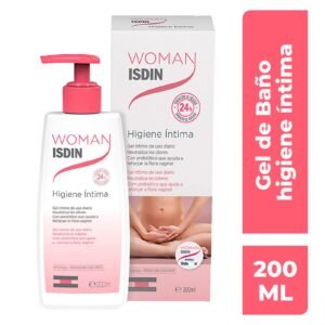 ISDIN Woman Gel Bath Intimate Use Diario for Women, 200 ml