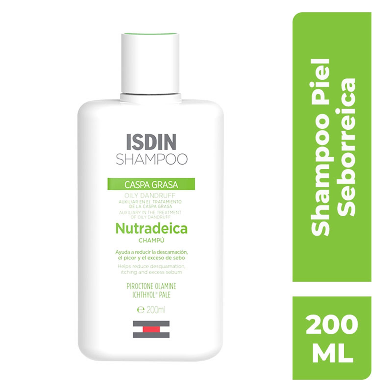 ISDIN Nutradeica Shampoo Anticaspa Grasa 200 ml