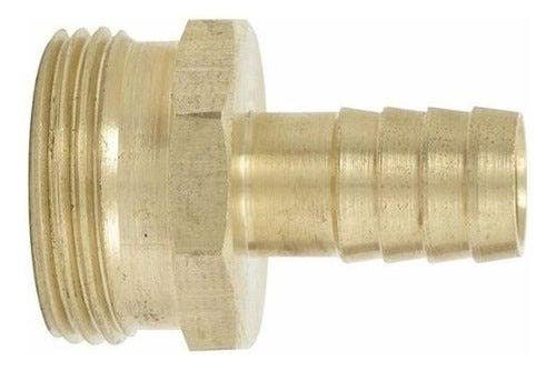 Conector Bronce Macho Hose 1/2puLG 130371 Surtek Bronce