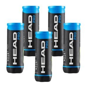 Pack 5 Botes 3 pelotas Head Padel Pro High Altitude