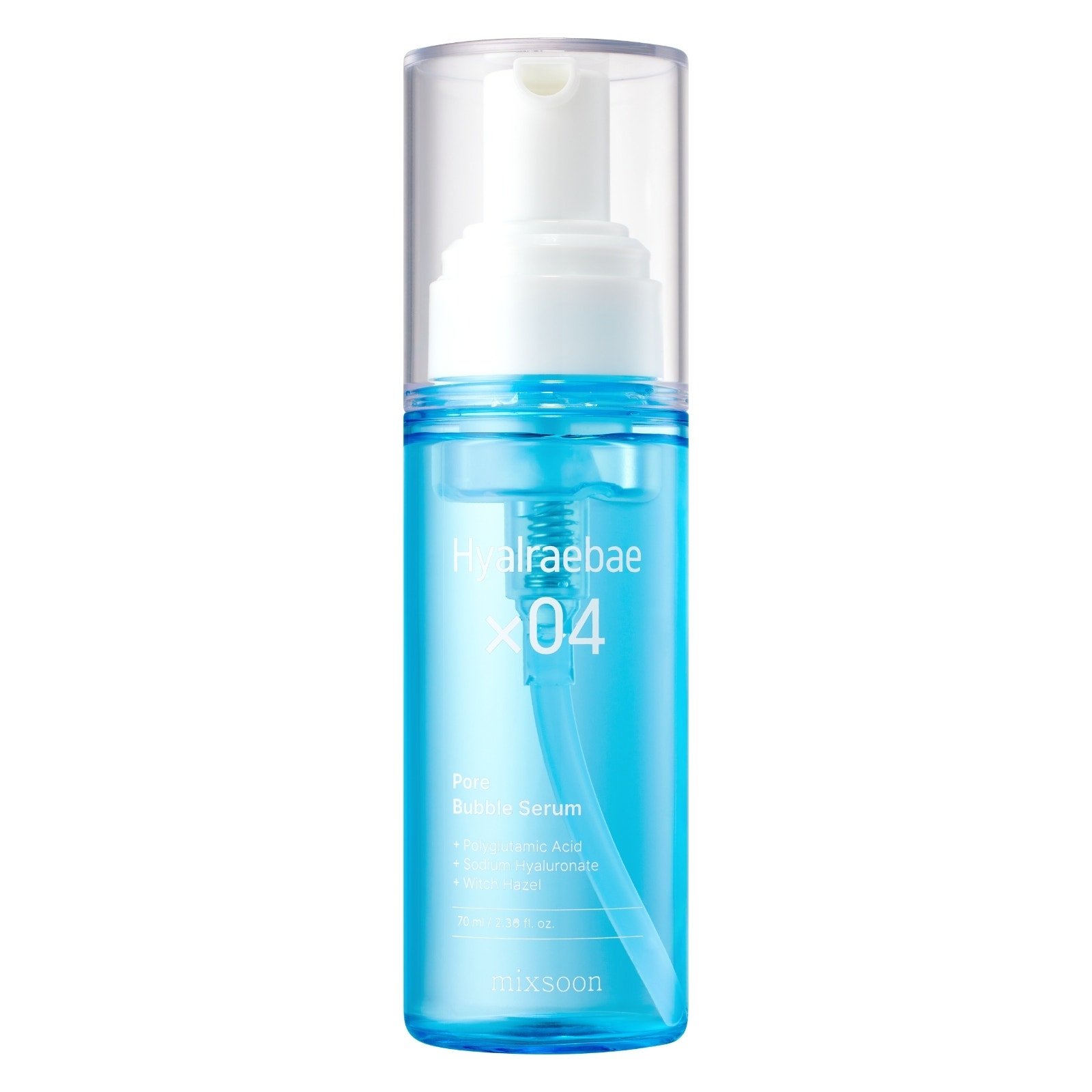 Mixsoon Serum Moisturizing in burbujas Hyalraebae Pore Bubble Serum 70 ml