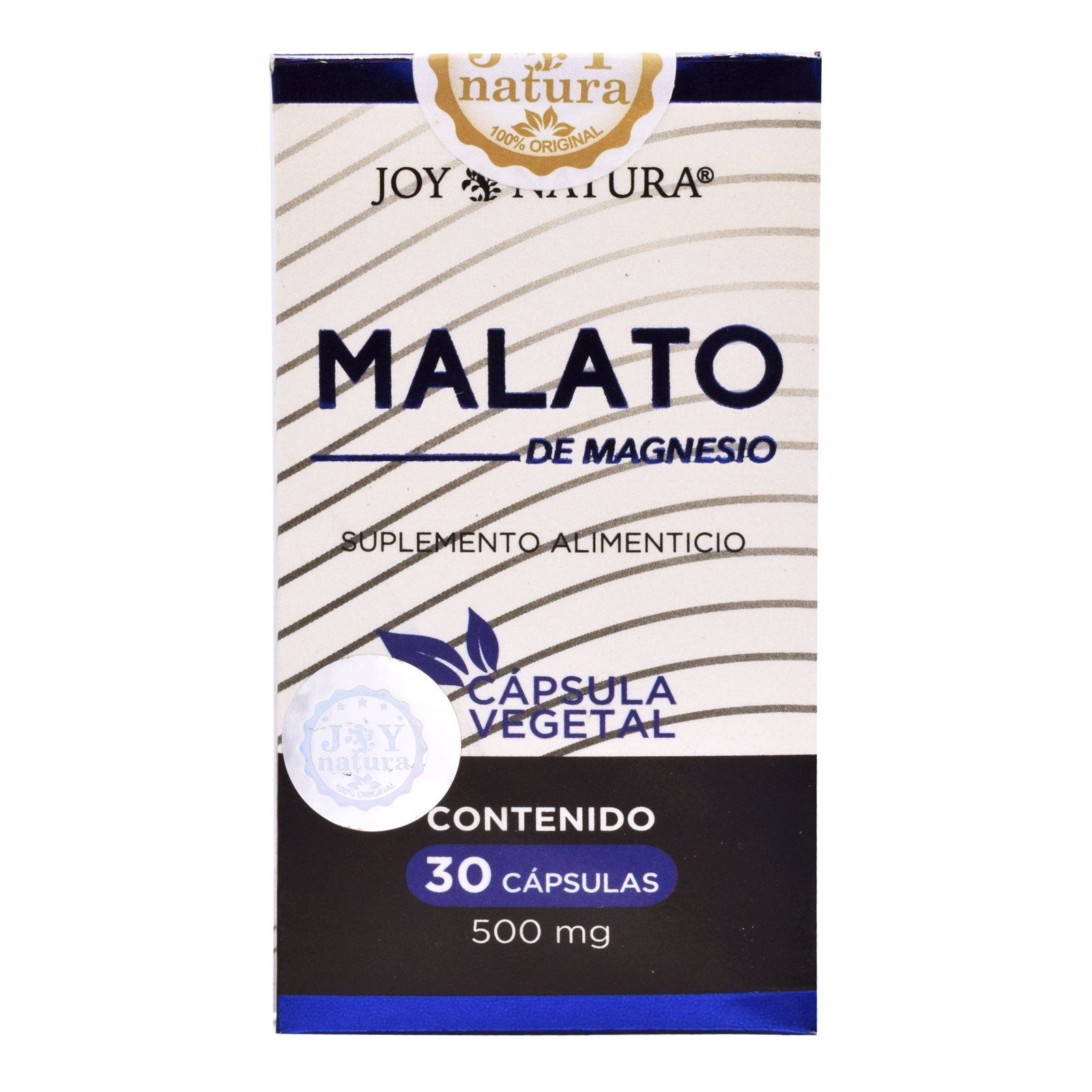 Joy Natura Dietary Supplement Magnesium Malato Magnesium 30 Capsules