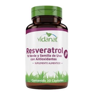 Vidanat Resveratrol Antioxidante for Wellness Celular 30 Capsules