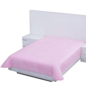 Cobertor Ultra-Soft Cama Matrimonial Polyester Pink Concord Solid/Pink Pink