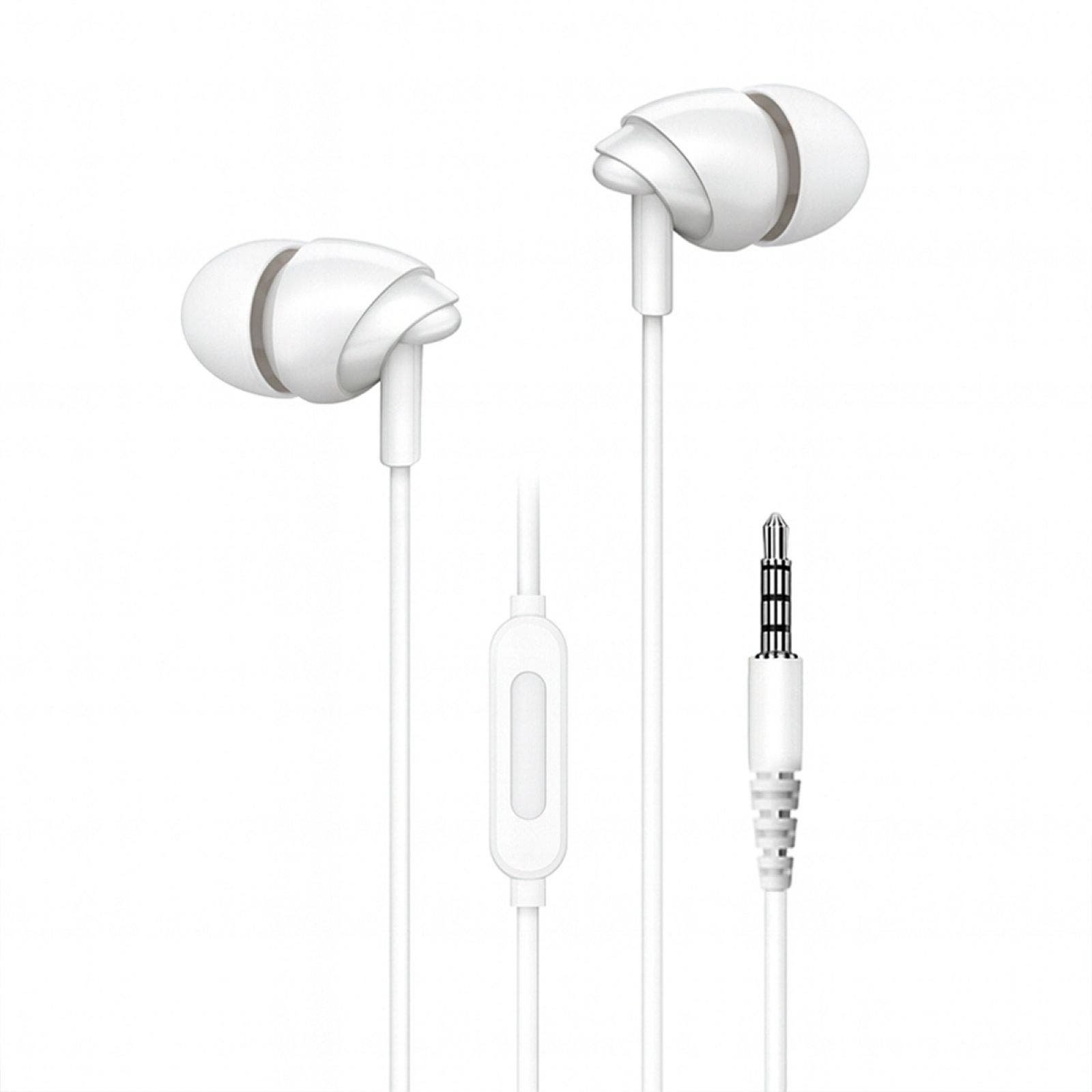 USAMS Earphones intraurales Plastic White