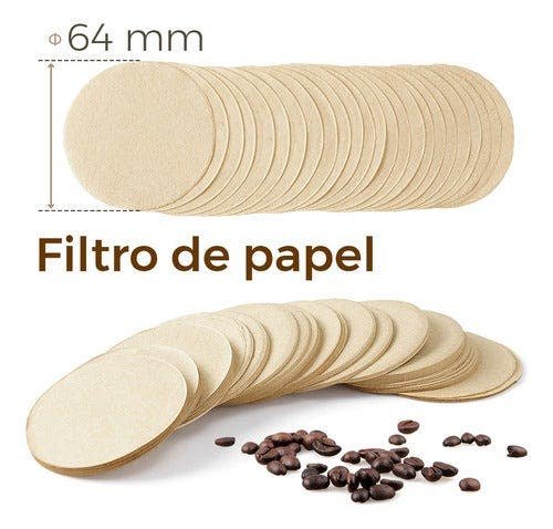 Pack 100 Filtros Papel Libres P/aeropress Brang