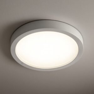 Lamp Light Fixture Techo Pared Led Integrado Aluminum Maxxi Gray