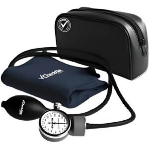 Blood Pressure Monitor Aneroid Popular Nylon Blue Reading Checkatek Blue Aneroid