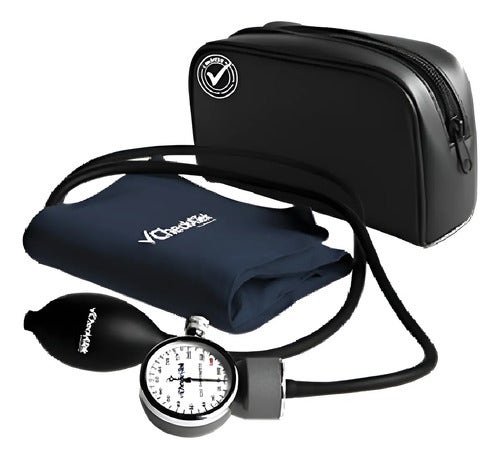Blood Pressure Monitor Aneroid Popular Nylon Blue Reading Checkatek Blue Aneroid