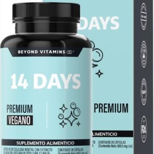 Beyond Vitamins Advanced Cleanse - Cascara Sagrada, Psyllium Husk, Senna Leaf & Probiotics | 28 Capsules (14-Day Supply)