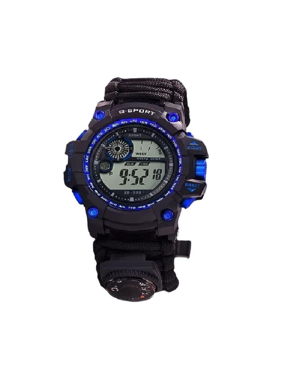 Watch Unisex Supervivencia with Pulsera Paracaídas & Silbato