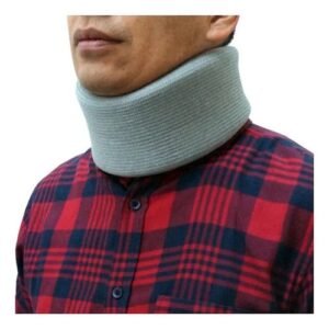 Cervical Collar Adjustable Perfil Medium Gray Medical Vital Gray S