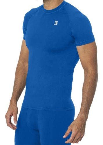 T-Shirt Sports Dryfit Short Sleeve Men Blacksecretsport