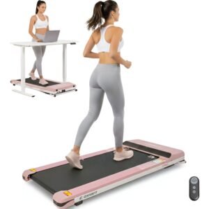 Treadmill Electric Walking Pad Premium Pink 12k/h 3hp