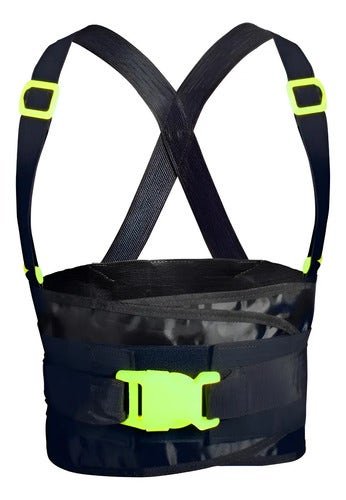 Back Support Belt Elastic Hebillas Alta Visibilidad 3 Cinturones G Urrea