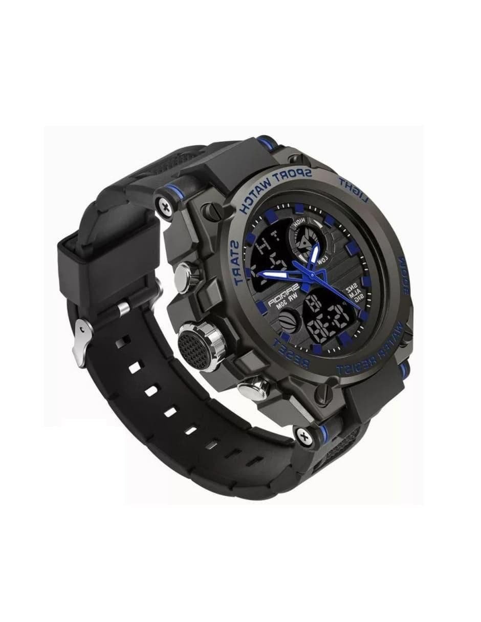 Watch Unisex with Motion Cuarzo & Resistencia Water