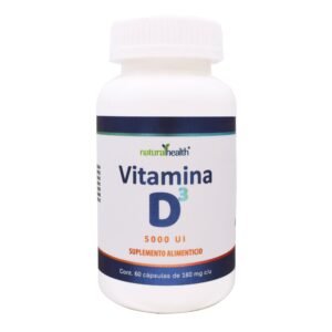 Natural Health Dietary Supplement Vitamin D3 Vitamin D3 5000 U 60 Capsules
