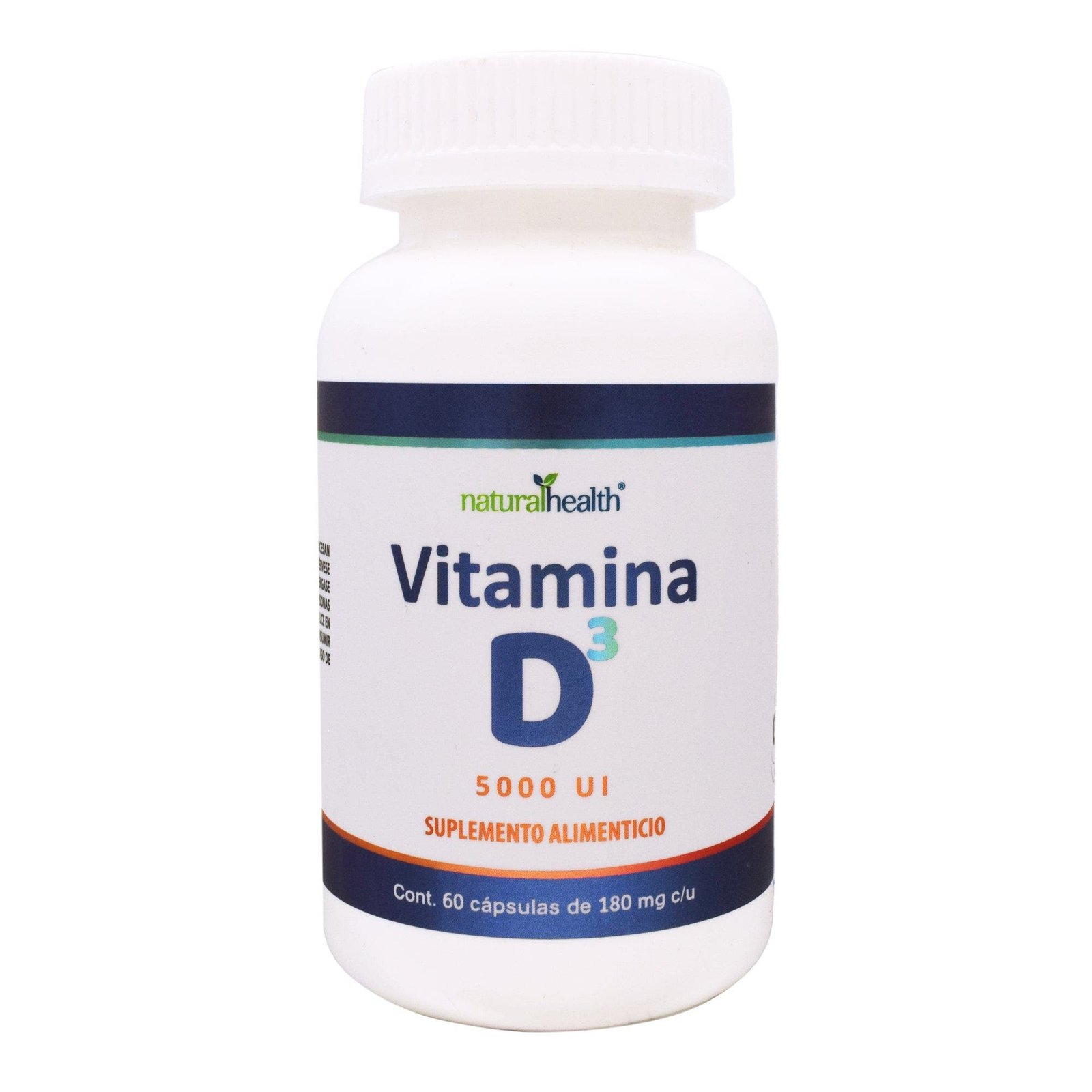 Natural Health Dietary Supplement Vitamin D3 Vitamin D3 5000 U 60 Capsules