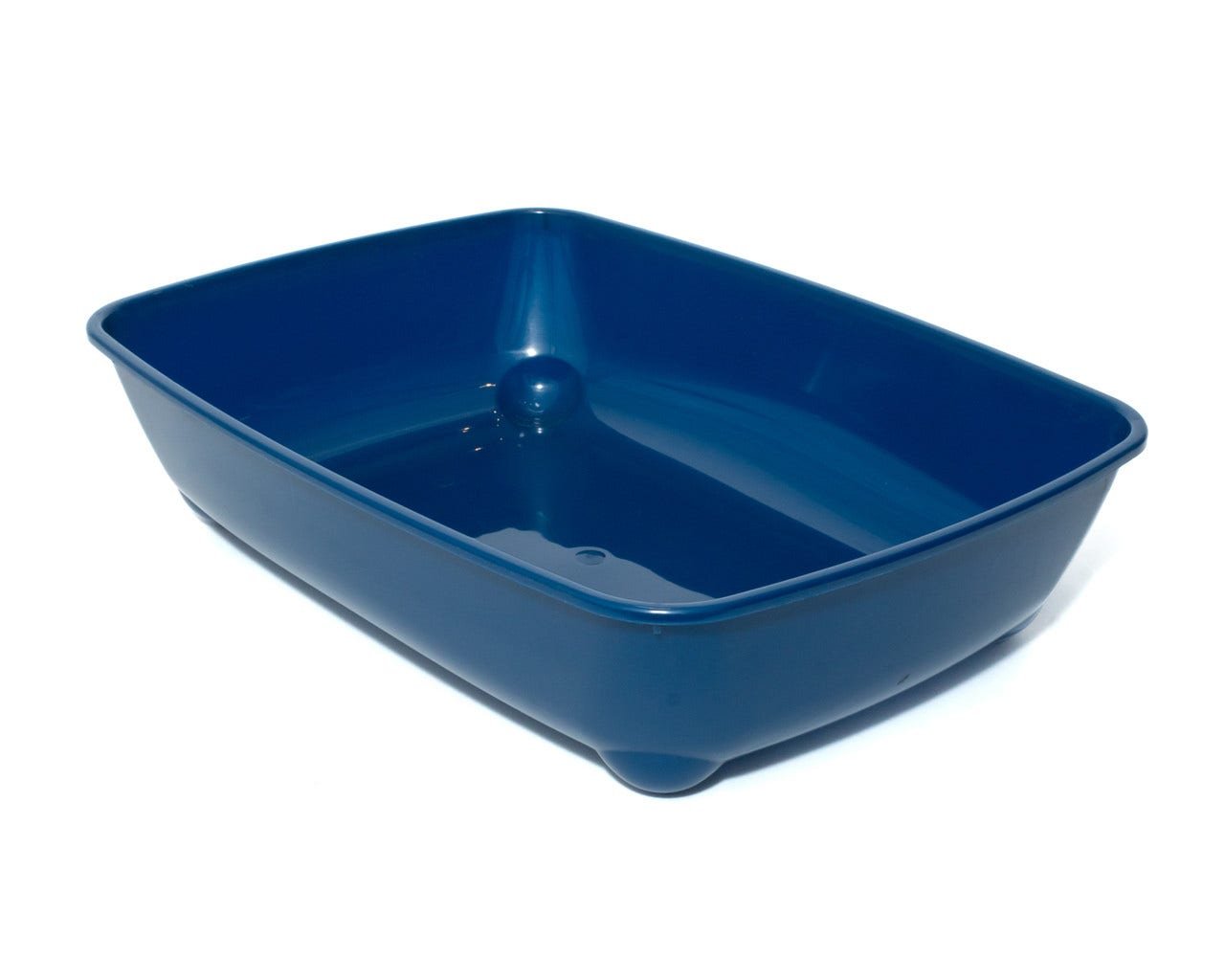 Litter Box Medium Cat Abierto Durable Plastic Belga Pelu2