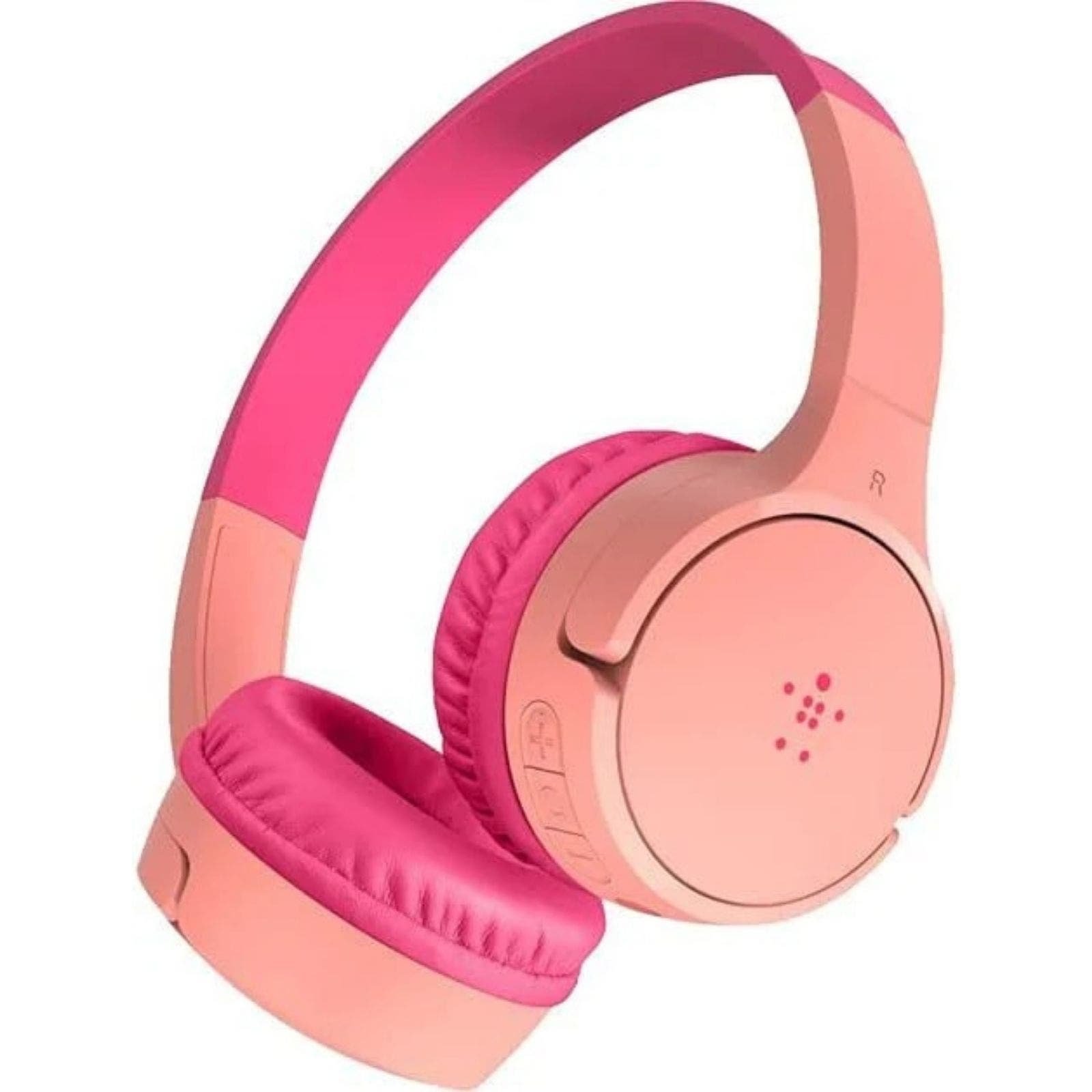 Headphones Inalambricos Belkin SoundForm Mini for Kids - Pink